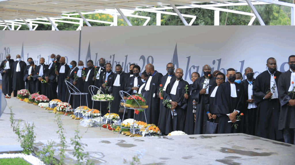 Urugaga rw’Abavoka rwibutse abakoraga umwuga nk’ uwabavoka (mandataires en Justice) bishwe muri Jenoside yakorewe Abatutsi 1994